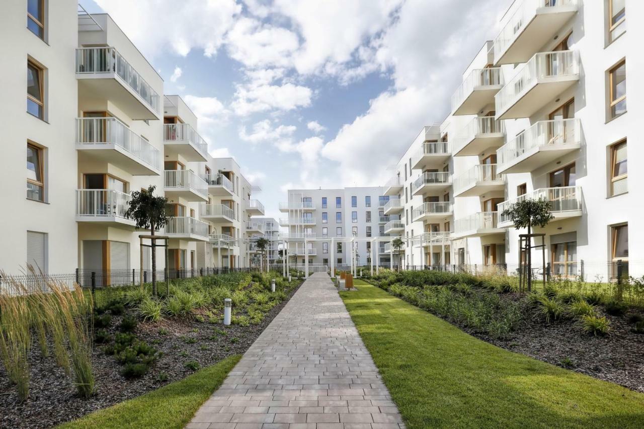 Glow Apartments, Apartament Mila Baltica 格但斯克 外观 照片