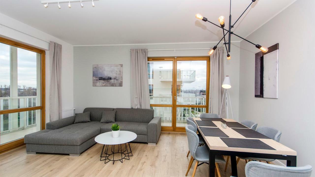 Glow Apartments, Apartament Mila Baltica 格但斯克 外观 照片