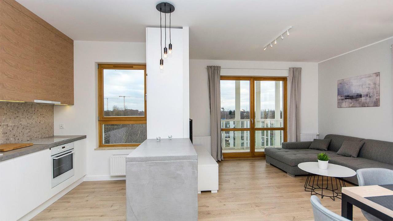 Glow Apartments, Apartament Mila Baltica 格但斯克 外观 照片